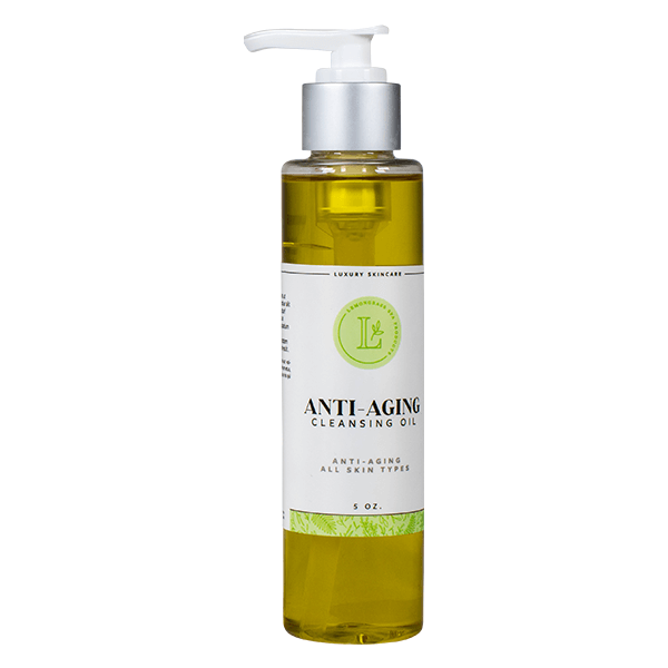 anti aging lemongrass spa face cleanser oil