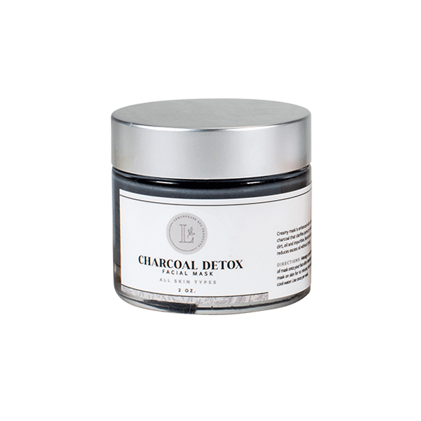 charcoal detox face mask lemongrass spa