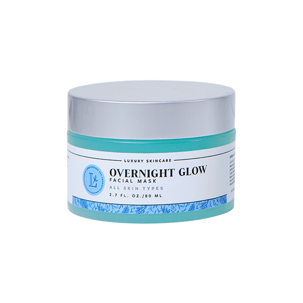 overnight glow face mask lemongrass spa