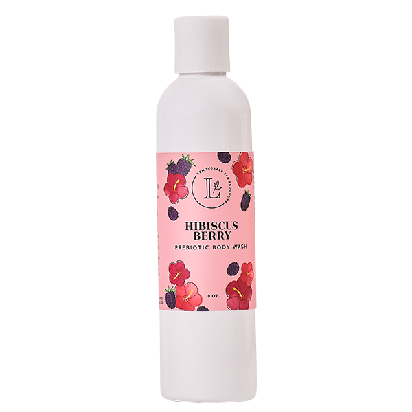 Hibiscus Berry prebiotic body wash