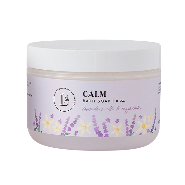 lavender vanilla bath soak lemongrass spa