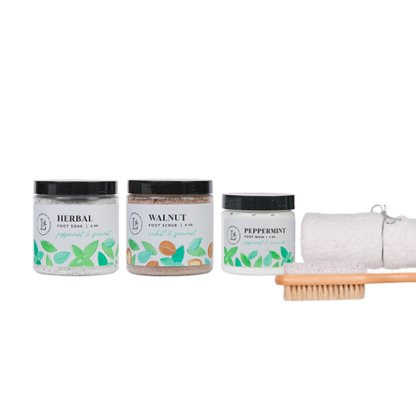 foot kit pedicure lemongrass spa