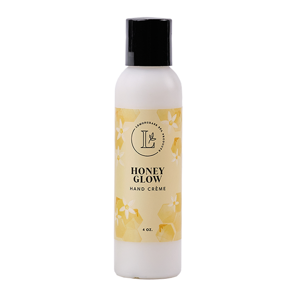 honey glow hand cream lemongrass spa