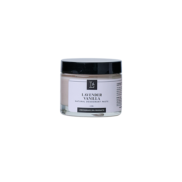 lavender vanilla deodorant paste