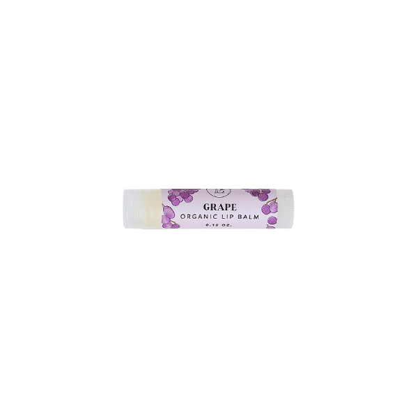 lemongrass spa grape organic lip balm