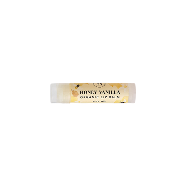 lemongrass spa honey vanilla organic lip balm