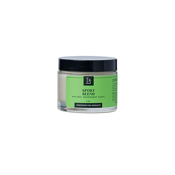 sport blend deodorant paste lemongrass spa