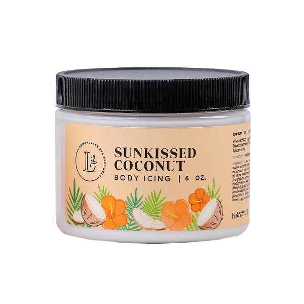 sunkissed coconut body icing lemongrass spa