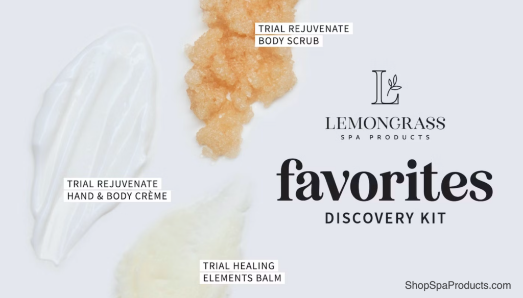 lemongrass spa favorites kit