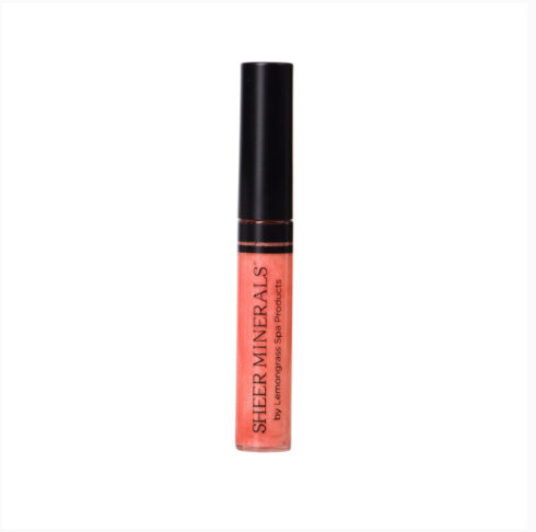 peach fizz gloss lemongrass spa